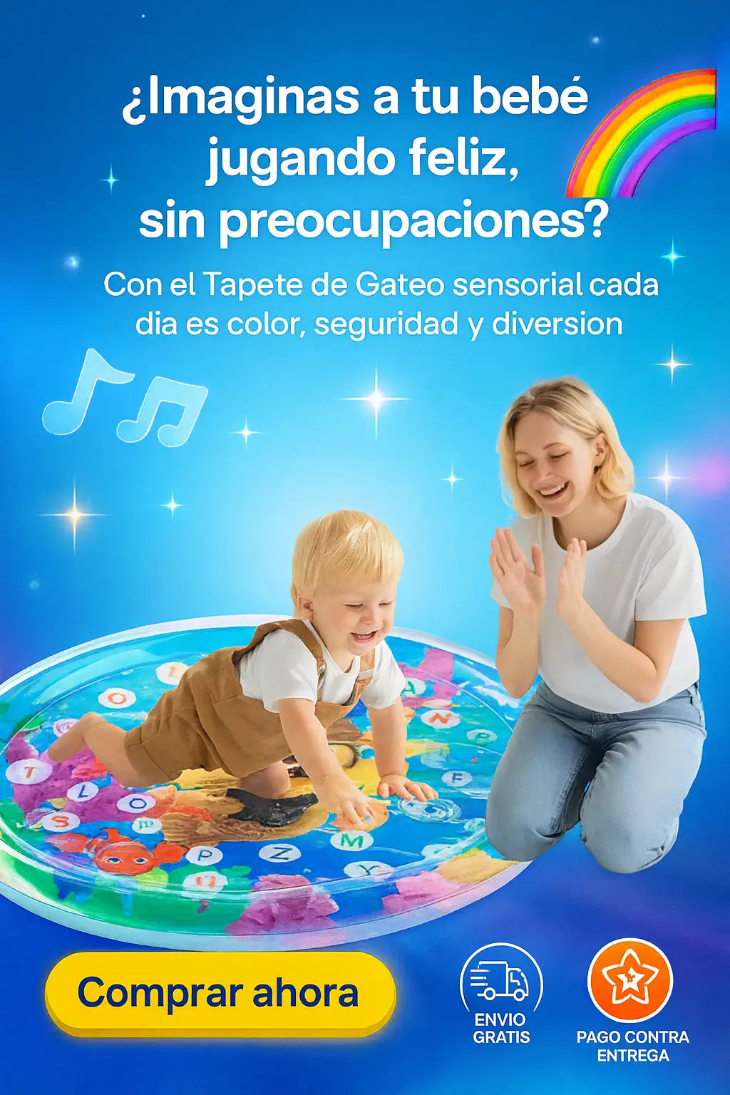 TAPETE DE GATEO PARA BB 100CM