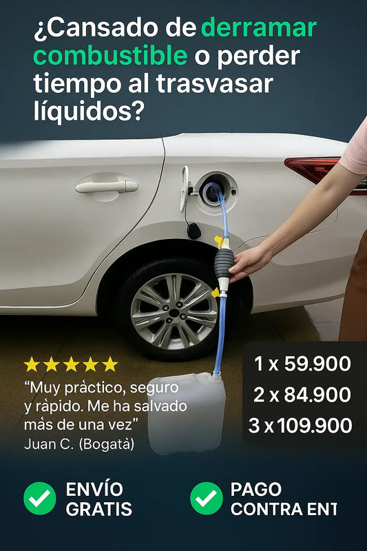 MANGUERA DE BOMBEO MANUAL  DE 3 METROS