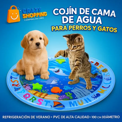 CAMA DE AGUA PARA PERROS Y GATOS