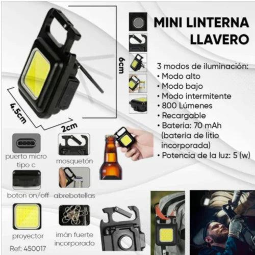 LINTERNA LLAVERO