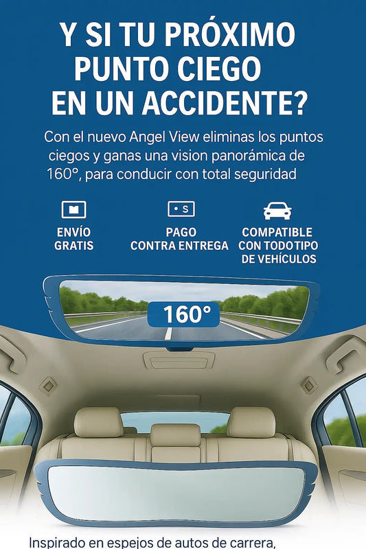 Espejo retrovisor Para Carro Angel View - CRAZY SHOPPING